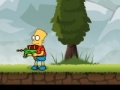 Игра Bart Simpson Rambo Dwarf