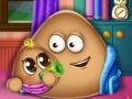 Игра Pou has a baby