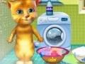 Игра Ginger washing clothes