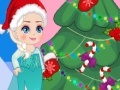 Игра Elsa Christmas Slacking