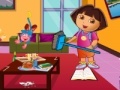 Игра Dora Living Room Cleaning