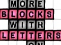 Игра More Blocks with Letters On
