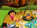 Игра Dora`s Forest Camp Cleaning