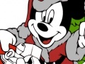 Игра Santa Mickey Coloring