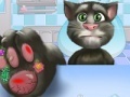 Игра Talking Tom. Foot doctor