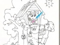 Игра Tree House Online Coloring