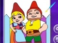 Игра Gnomeo Juliet Online Coloring