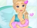 Игра Elsas baby birth