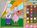 Игра Funny Turkey Online Coloring