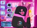 Игра Monster High Back to school Bag Design