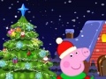 Игра Little Pig. Christmas tree decoration