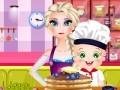 Игра Elsa and Rosy. Pancakes day