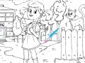 Игра Back to School Online Coloring