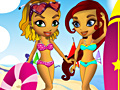 Игра Lisa and Mina on The Beach