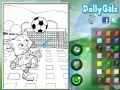 Игра FIFA Cat Online Coloring