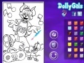 Игра Dancing Tom and Jerry Online Coloring