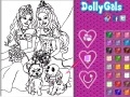 Игра Barbie and the Diamond Castle Online Coloring