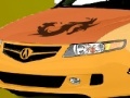 Игра Acura TSX Car Coloring