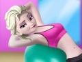 Игра Elsa gym workout
