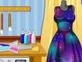 Игра Elsa DIY galaxy dress