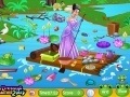 Игра Princess Tiana Pond Cleaning