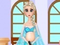 Игра Pregnant Elsa Room Cleaning