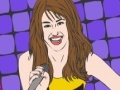 Игра Miley Cyrus Online Coloring
