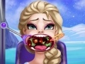 Игра Elsa throat doctor