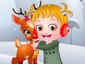 Игра Baby Hazel. Reindeer surprise