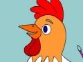 Игра Coloring: Cockerel