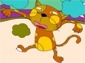 Игра Angry cat - Coloring