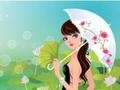 Игра Umbrella Girl Dress Up