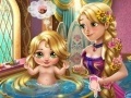 Игра Rapunzel Baby Wash