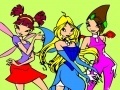 Ігра Winx Club: Online Coloring