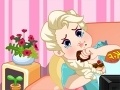 Игра Lazy Elsa Lose Weight
