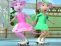 Игра Angelina - Ballerina: Ice skating