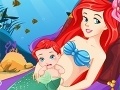 Игра Pregnant Ariel Gives Birth
