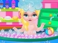 Игра Baby Elsa Bubble Bath