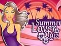 Игра Summer Lover Quiz
