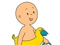 Игра Caillou: Coloring
