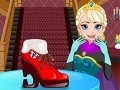 Игра Elsa Shoes Design