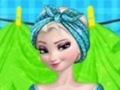 Игра Elsa's great cleaning