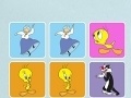 Игра The Sylvester & Tweety: Mysteries - Matching Pairs