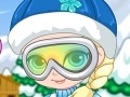 Игра Baby Elsa Skiing Trip