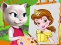 Игра Angela Painting Baby Belle