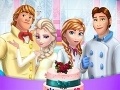 Игра Frozen Family Cooking Wedding Cake