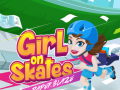 Игра Girl on Skates Paper Blaze