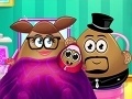 Игра Pou Girl and the Newborn Baby