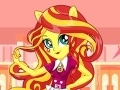 Игра Equestria Girls: Sunset Shimmer School Spirit Style