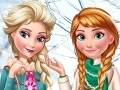 Игра Elsa and Anna Winter Trends